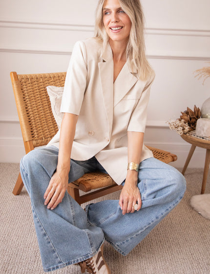 The Avery Beige - Blazer