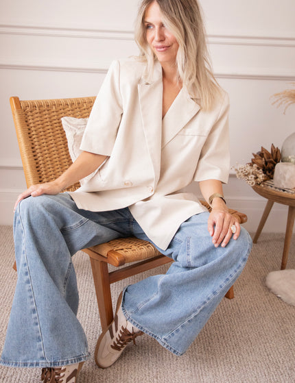 The Avery Beige - Blazer