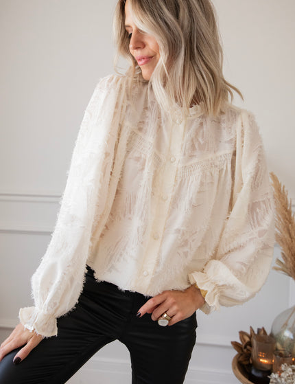 Liora Beige - Blouse