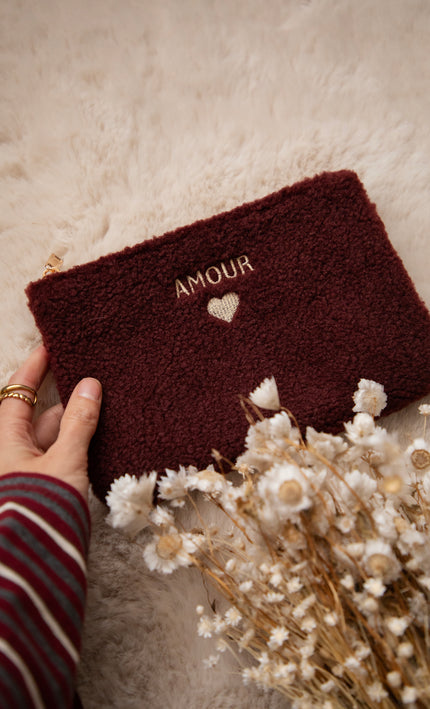 Pocket Amour Burgundy - Pouch