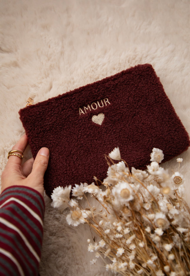 Pocket Amour Burgundy - Pouch