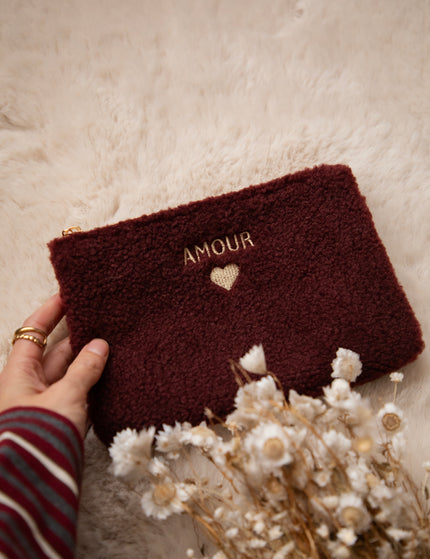 Pocket Amour Burgundy - Pouch