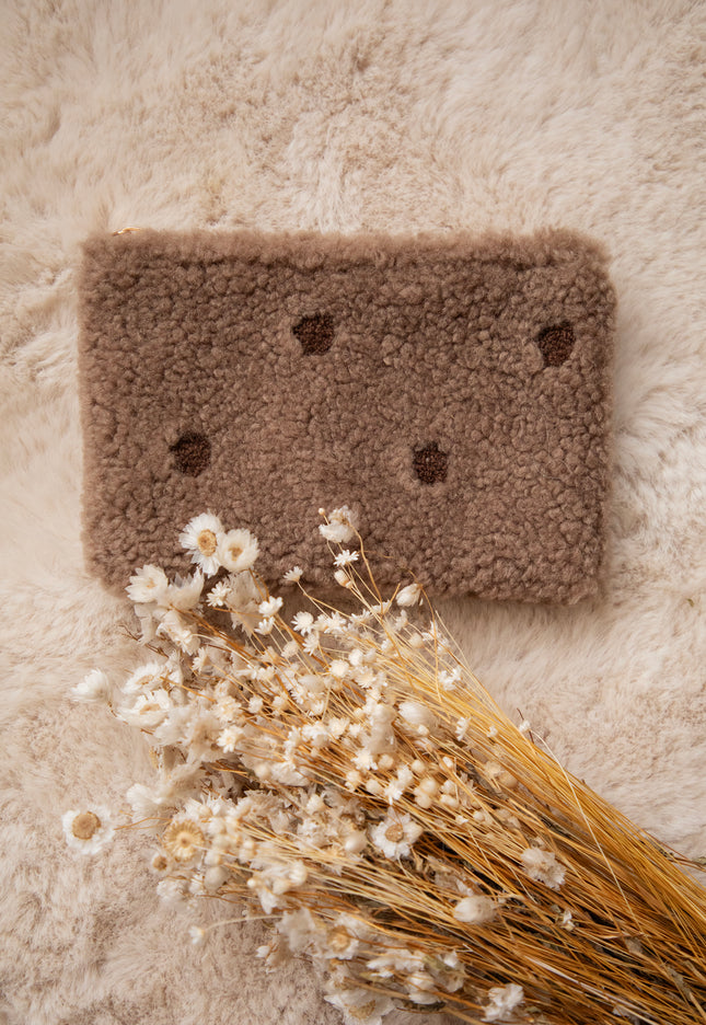 Pocket Dots Taupe - Case