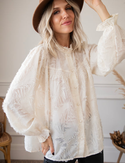 Liora Beige - Blouse