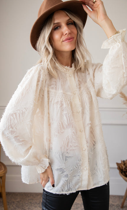 Liora Beige - Blouse