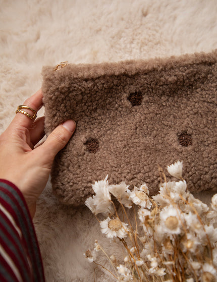 Pocket Dots Taupe - Case