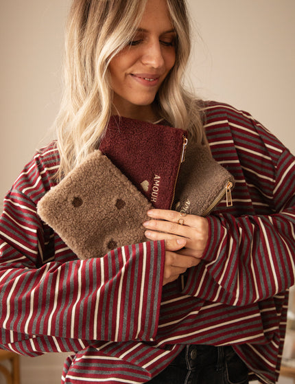 Pocket Amour Burgundy - Pouch