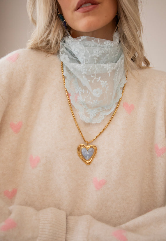 Fleurice Soft Blue - Sjaal