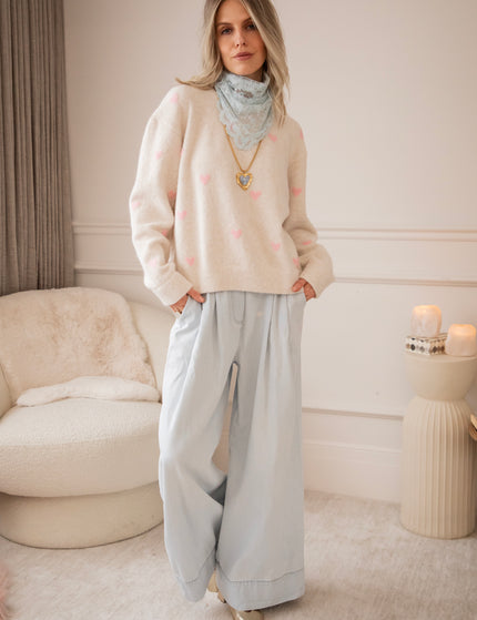 Fleurice Soft Blue - Sjaal