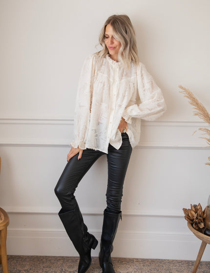 Liora Beige - Blouse