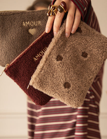 Pocket Dots Taupe - Case