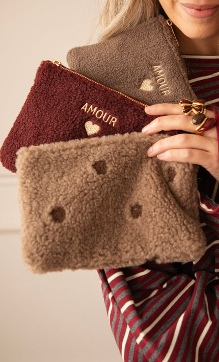 Pocket Dots Taupe - Case