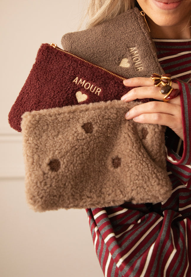 Pocket Dots Taupe - Case
