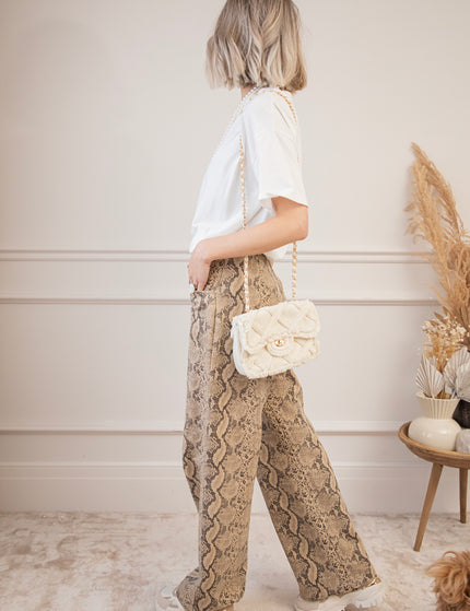 Python Perfect Taupe - Broek