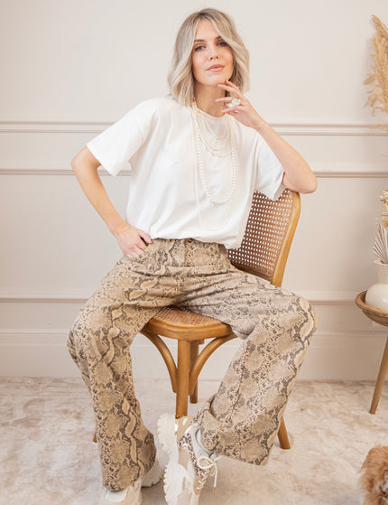 Python Perfect Taupe - Broek