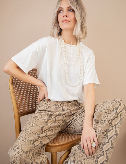 Python Perfect Taupe - Broek