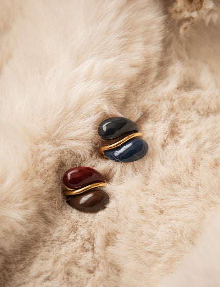 All Around Gold/Dark Blue - Ring