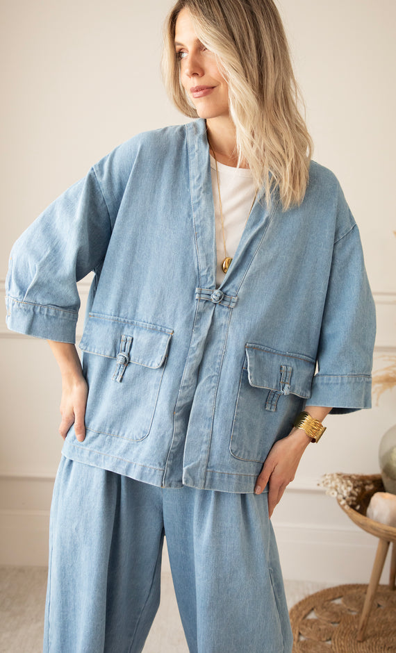 Loosen Up Blue - Jacket