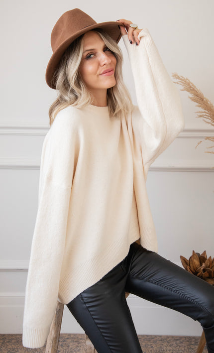 Pullover - Baggy Lee - Beige