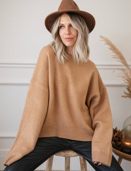 Baggy Lee Camel - Sweater