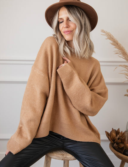 Baggy Lee Camel - Sweater