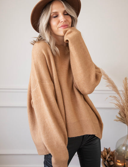 Baggy Lee Camel - Sweater