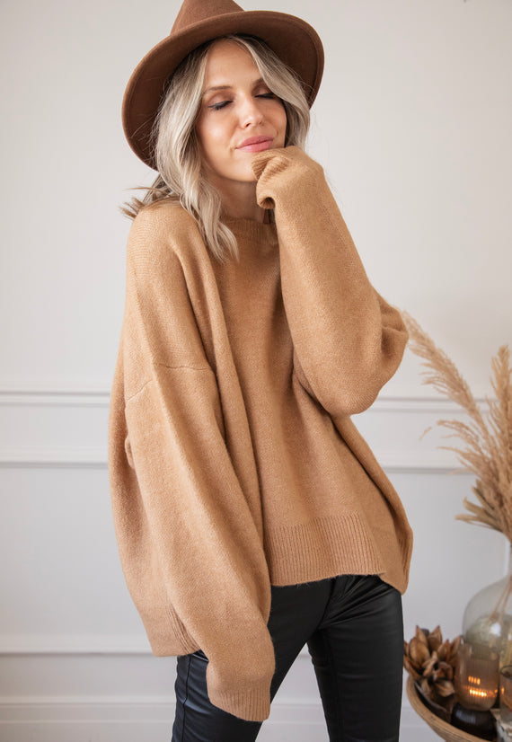 Pullover - Baggy Lee - Camel