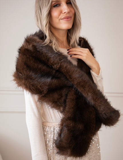 Fur Hugs Choco - Sjaal