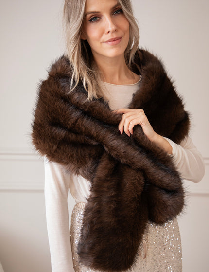 Fur Hugs Choco - Sjaal