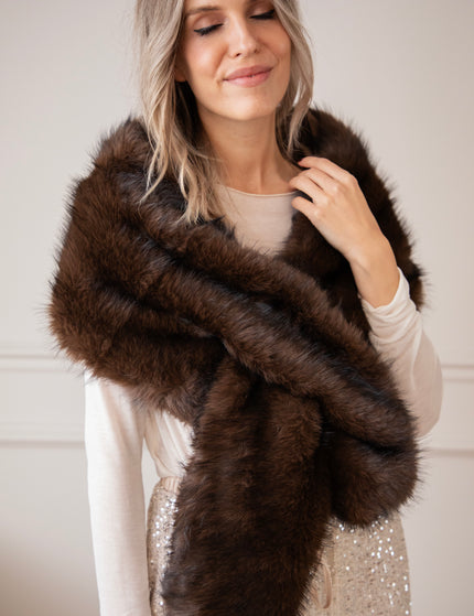 Fur Hugs Choco - Sjaal