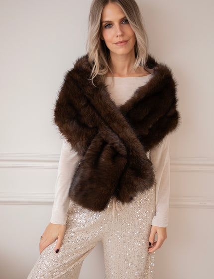 Fur Hugs Choco - Sjaal