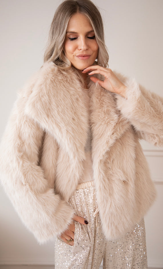 Faux Beau Beige - Jas