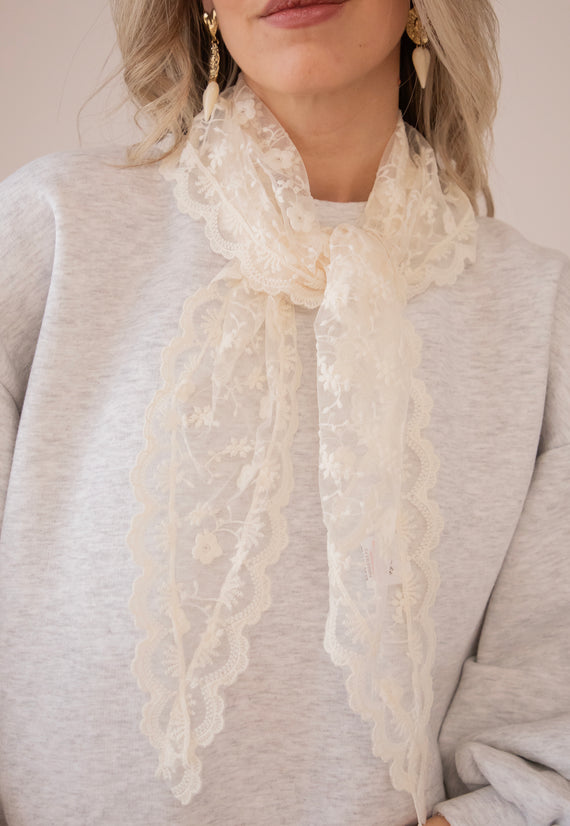 Fleurice Beige - Sjaal