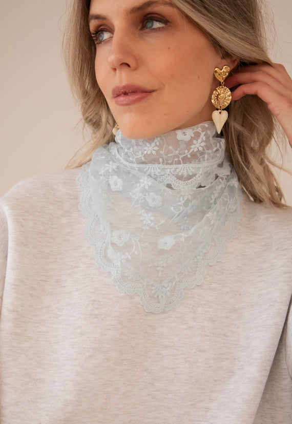 Fleurice Soft Blue - Sjaal