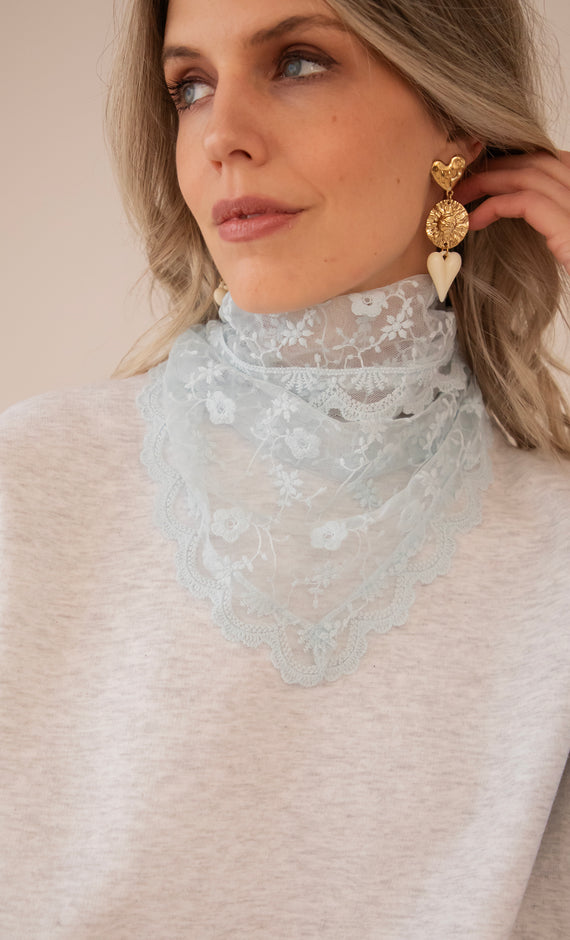 Fleurice Soft Blue - Sjaal