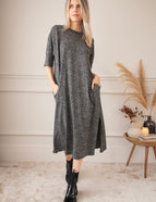 Be Fearless Grey - Maxi Dress