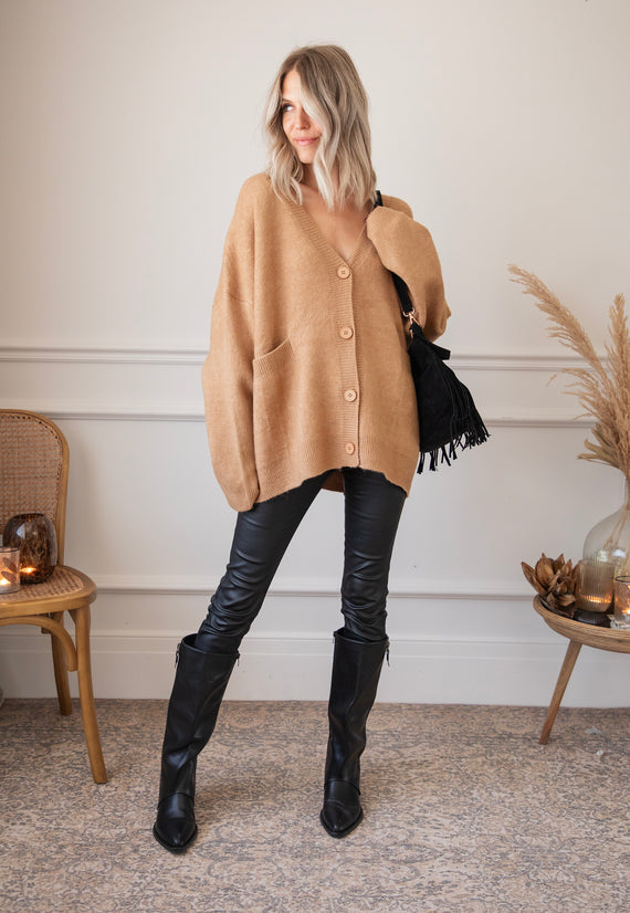 Baggy Lee Camel - Vest