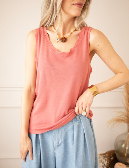 Nuria Wave Raspberry - Top