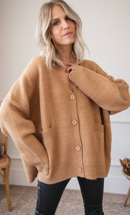 Baggy Lee Camel - Vest