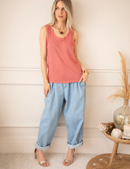 Nuria Wave Raspberry - Top