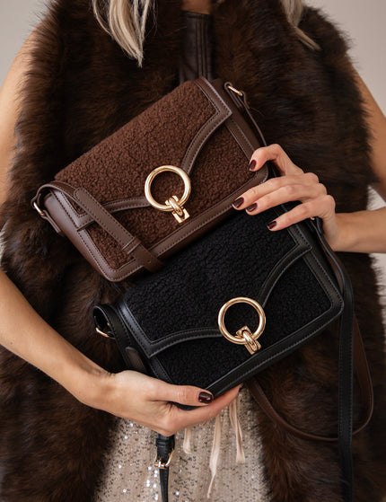 Teddy Loop Brown - Handtas