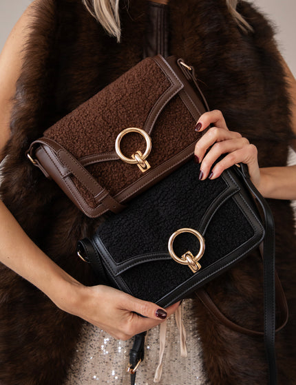 Teddy Loop Brown - Handtas