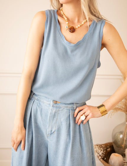 Nuria Wave Blue - Top