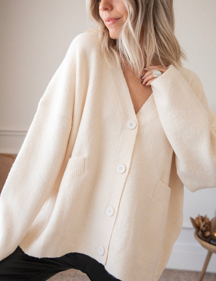 Baggy Lee Beige - Cardigan