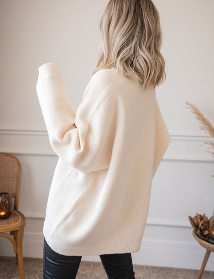 Baggy Lee Beige - Cardigan