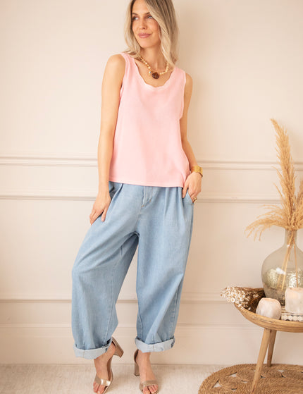 Top - Nuria Wave - Rosa