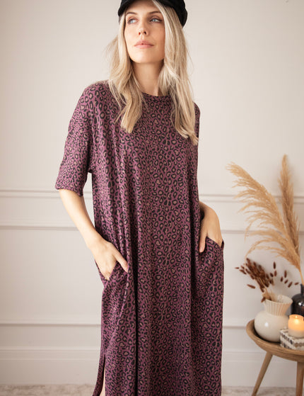 Be Fearless Mauve - Maxi Dress