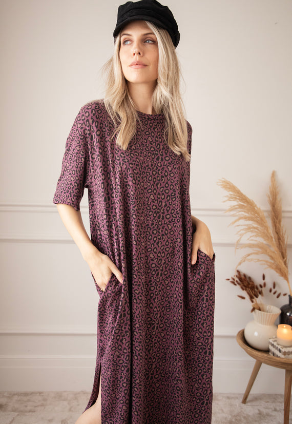 Be Fearless Mauve - Maxi Jurk