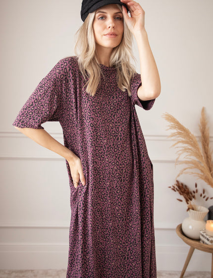 Be Fearless Mauve - Maxi Dress