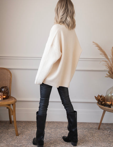 Baggy Lee Beige - Cardigan